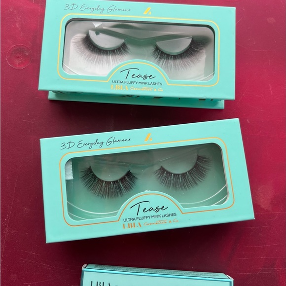 🆕 Lashbox LA Faux mink 3D Tease Lash Strips / 2 new boxes and new LBLA glue - Picture 6 of 10